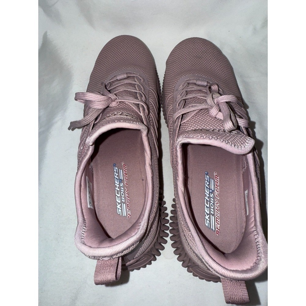 Skechers BOBS Sport Geo New Aesthetics 117417 Women's Sneakers 10 Rose Shoes - Picture 7 of 10